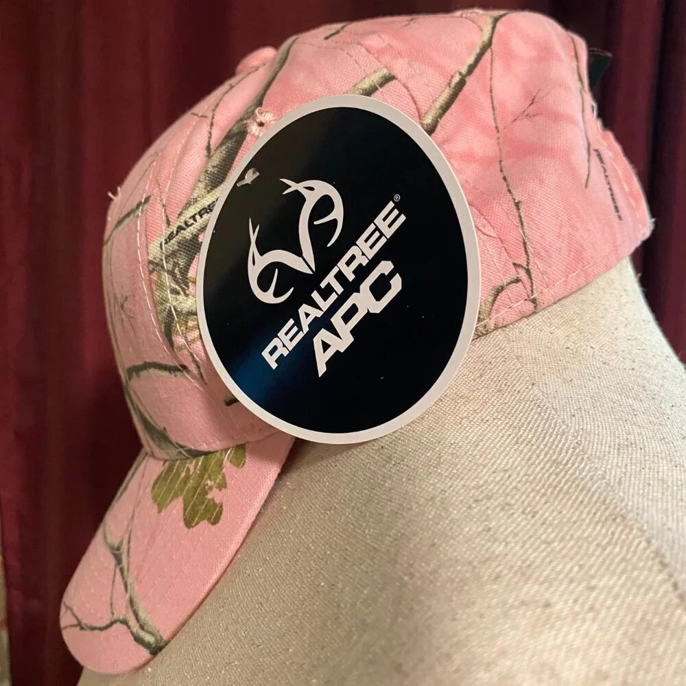 NWT REALTREE Pink Camo Hat - Ladies Fit